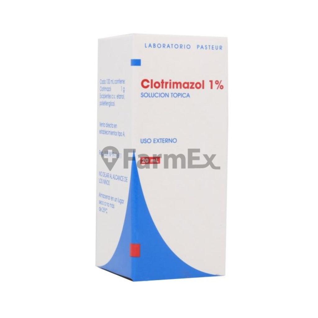 Clotrimazol 1 % Solución Tópica x 20 ml PASTEUR